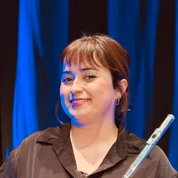 Irati Mendibe, bandaren flautista