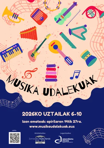 Musika Udalekuak Kartela